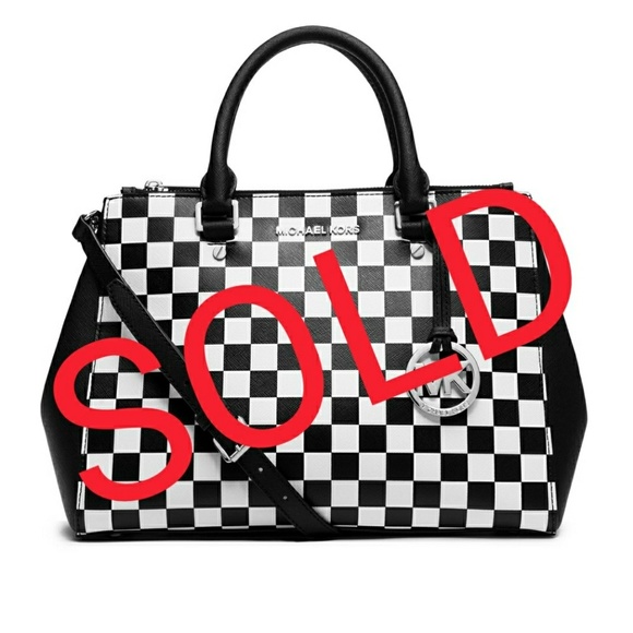 Michael Kors Handbags - Michael kors checkerboard sutton satchel